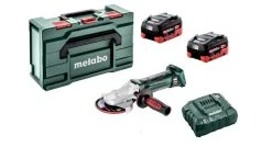 Metabo WF 18 LTX 125 Quick Meuleuse D'angle à Tête Plate Sans Fil - 601306660