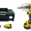 DeWalt DCF899HP2 - Set Clé à Choc Li-Ion 18V (2x Batterie 5.0Ah) Dans TSTAK - 950Nm - 1/2"- Moteur Brushless - DCF899HP2-QW