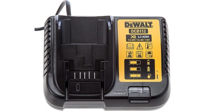 DeWalt DCB112 - Chargeur Pour Batteries 10.8V / 14,4V / 18V Li-Ion - DCB112-QW 3 DeWalt DCB112 - Chargeur Pour Batteries 10.8V / 14,4V / 18V Li-Ion - DCB112-QW