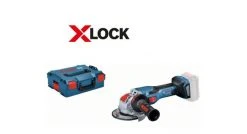 Bosch 06019H6400 - Meuleuse Angulaire Sans Fil GWX 18V-15 C C&G - Machine Seule - Capot De Protection, Poignée Vibration Control - 06019H6400