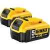 DeWalt DCB184-2 - Lot De Batteries (2xDCB184) 18V Li-Ion - 5.0Ah - 2 Pièces 2 DeWalt DCB184-2 - Lot De Batteries (2xDCB184) 18V Li-Ion - 5.0Ah - 2 Pièces -Makita Boutique 17e57467db37b2679b9b49623bb227b5