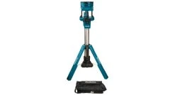 Makita NLADML814 Lampe De Chantier Sans-fil Sur Trépied - 14,4V-18V Li-ion - 3 Spots - 100-220 Cm - 3000 Lumen