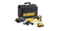 DeWalt DCG412M2 - Set Meuleuse D'angle Li-Ion 18V (2x Batterie 4.0Ah) Dans Mallette - 125mm - DCG412M2-QW