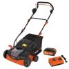 Powerplus POWDPGSET34 - Scarificateur / Aerateur+chargeur/batt 2x20V