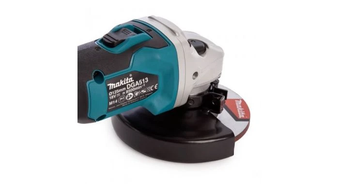 Makita DGA513Z Meuleuse D'angle Sans-fil - 18V Li-ion - 125 Mm - Machine Seule 6 Makita DGA513Z Meuleuse D'angle Sans-fil - 18V Li-ion - 125 Mm - Machine Seule – Image 4