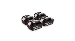Makita BL1850B Pack Li-Ion Batterie 18 V - 5,0 Ah (4 Pcs)