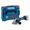 Bosch 06019H6000 - Meuleuse Angulaire Sans Fil GWS 18V-15 C C&G Chargeur Et Batterie Li-Ion Non Livrée, Capot De Protection, Poignée Vibration Control, écrou De Serrage Rapide - 06019H6000