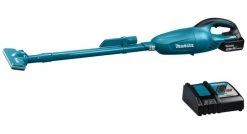Makita DCL180RT - Aspirateur Balai Sans-fil - 18V Li-ion - Kit (1x 5,0h) - Bleu