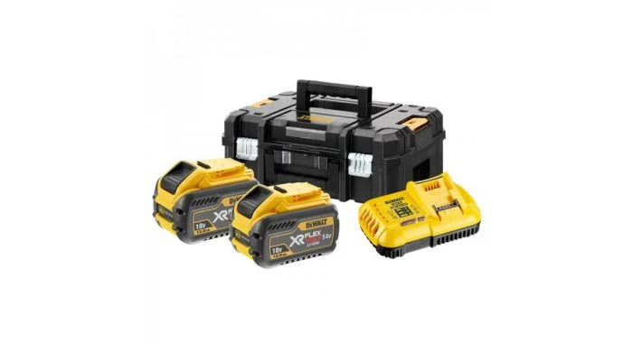 DeWALT DCB118Y2T - Set Batterie (2x 12Ah) Dans TSTAK 3 DeWALT DCB118Y2T - Set Batterie (2x 12Ah) Dans TSTAK