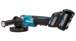 Makita GA032GM201 Meuleuse D'angle Sans-fil - XGT 40V Max Li-ion - 2 Abtteries 4,0 Ah - Mbox - 125 Mm - Brushless