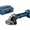 Bosch GWS 18V-7 Meuleuse D'angle Sans Fil - 18V Li-ion - L-Boxx - 125 Mm -brushless - Machine Seule