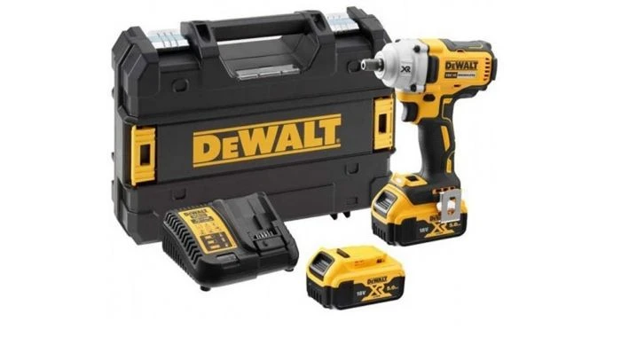 DeWalt DCF894P2 - Set Clé à Choc Li-Ion 18V (2x Batterie 5,0Ah) Dans TSTAK - 1/2" - 447Nm - DCF894P2-QW 3 DeWalt DCF894P2 - Set Clé à Choc Li-Ion 18V (2x Batterie 5,0Ah) Dans TSTAK - 1/2" - 447Nm - DCF894P2-QW
