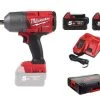 Milwaukee M18 FHIWF12-502X - Set Clé à Choc Li-Ion 18V (2x Batterie 5,0Ah) Dans HD Box - 1356Nm - 1/2" - Moteur Brushless - 4933459696