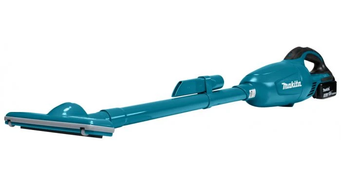 Makita DCL181FRT - Aspirateur Balai Sans-fil - 18V Li-ion Kit (1x Batterie 5,0 Ah) - 0,65L 4 Makita DCL181FRT - Aspirateur Balai Sans-fil - 18V Li-ion Kit (1x Batterie 5,0 Ah) - 0,65L – Image 2