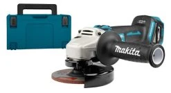 Makita DGA511RTJ Meuleuse D'angle Sans-fil - 18V Li-ion - 2 Batteries 5,0 Ah - MAKPAC - 125 Mm - Brushless
