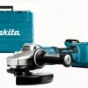 Makita DGA900ZKX1 Meuleuse D'angle Sans-fil - 2 X 18V Li-ion - 230 Mm - Coffret - Machine Seule