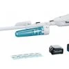 Makita CL002GD215 - Aspirateur Balai Sans-fil - 40 V Max Li-ion - Kit (2 X 2,5 Ah) - Blanc