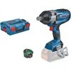 Bosch GDS 18V-1050 HC Clé à Chocs Sans Fil - 18V Li-Ion - Machine Seule - BiTurbo - Dans L-Boxx - 1050 Nm - Brushless