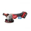 Meuleuse D'angle Sans-fil Milwaukee M18 ONEFSAG125XPDB-502X - 18V Li-ion – 2 Batteries 5,0 Ah) – 125 Mm - Brushless - 4933478435