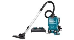 Makita DVC261TX11 - Aspirateur Dorsal Sans-fil - 2 X 18V Li-ion - Kit Avec Accessoires - 120m³/uur - Brushless
