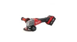 Milwaukee M18 FSAG125XB-502X Meuleuse D'angle Sans-fil - 18V Li-ion - (2 X 5,0 Ah) - Boîte HD - 125 Mm - Brushless - 4933478430
