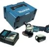 Makita DGA508RTJ Meuleuse D'angle Sans-fil - 18V Li-ion - 2 Batteries 5,0 Ah - MAKPAC - Softstart - Brushless -Makita Boutique 7bf12ec4935e7f2fbb518f9ee91af561