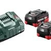 Metabo 685122000 Set De Demarrage 18V Li-Ion (2x Batterie 5,5Ah) + Chargeur 2 Metabo 685122000 Set De Demarrage 18V Li-Ion (2x Batterie 5,5Ah) + Chargeur -Makita Boutique 81bd1180278d4dd4d4489a913adbed1d