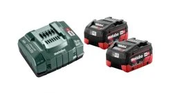 Metabo 685122000 Set De Demarrage 18V Li-Ion (2x Batterie 5,5Ah) + Chargeur