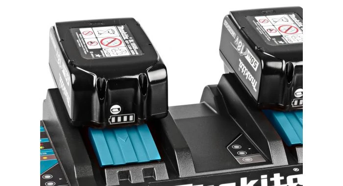 Makita DC18RD - Chargeur Rapide Double - 14,4 à 18 V Li-ion - 196933-6 7 Makita DC18RD - Chargeur Rapide Double - 14,4 à 18 V Li-ion - 196933-6 – Image 5