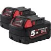 Milwaukee M18 B5 Batterie Li-Ion - 5Ah (2 Pièces) 2 Milwaukee M18 B5 Batterie Li-Ion - 5Ah (2 Pièces) -Makita Boutique 8c3ef30edf665b87decaa9ec65289448