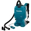 Makita DVC665ZU - Aspirateur Dorsal Sans-fil - 2 X 18V Li-ion - Avec Accessoires - 1800L / Min - 110 Mbar - Brushless - Machine Seule