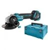 Makita DGA514ZJU Meuleuse D'angle Sans-fil - 18 V Li-ion - AWS - Mbox - 125 Mm - Brushless - Machine Seule