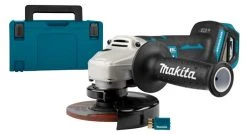 Makita DGA518RTJU Meuleuse D'angle Sans-fil - 18V Li-ion - AWS - 2 Batteries 5,0 Ah - Mbox - 125 Mm - Brushless -Makita Boutique b400e3ea945d862629b8f09df5deb0b1 1