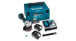 Makita DGA514RTJU Meuleuse D'angle Sans-fil - 18V Li-ion - AWS - 2 Batteries 5,0 Ah - Mbox - 125 Mm - Brushless