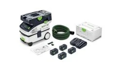 Festool CTLC Mini I-plus Nettoyeur Aspirateur – 36 V - Batterie LI-ion