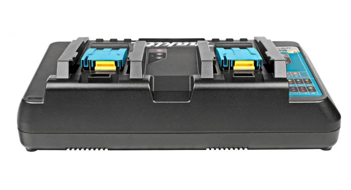 Makita DC18RD - Chargeur Rapide Double - 14,4 à 18 V Li-ion - 196933-6 6 Makita DC18RD - Chargeur Rapide Double - 14,4 à 18 V Li-ion - 196933-6 – Image 4