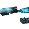 Makita DCL281FTCB - Aspirateur Balai Sans-fil - 18V Li-ion - Kit (1X 5,0 Ah) - Noir
