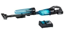 Makita DCL281FTCB - Aspirateur Balai Sans-fil - 18V Li-ion - Kit (1X 5,0 Ah) - Noir