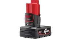 Milwaukee M12 B4 - Batterie Li-Ion - 4.0Ah - 4932430065