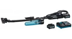 Makita CL002GD214 - Aspirateur Balai Sans-fil - 40 V Max Li-ion - Kit (2 X 2,5 Ah) - Noir