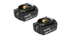 Makita BL1860B - Pack De Batteries Li-ion 18V - 6,0 Ah (2 Pièces)