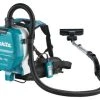 Makita DVC261ZX11 - Aspirateur Sac-à Dos Sans-fil - (2x 18V) - 4 Accessoires Inclus - Machine Seule