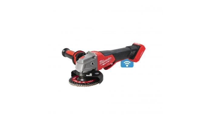 Meuleuse D'angle Sans-fil Milwaukee M18 ONEFSAG125XPDB-502X - 18V Li-ion – 2 Batteries 5,0 Ah) – 125 Mm - Brushless - 4933478435 4 Meuleuse D'angle Sans-fil Milwaukee M18 ONEFSAG125XPDB-502X - 18V Li-ion – 2 Batteries 5,0 Ah) – 125 Mm - Brushless - 4933478435 – Image 2