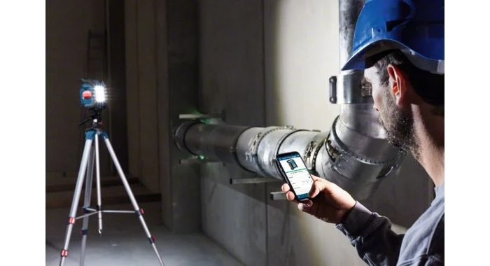 Bosch 0601446700 - Lampe Sans Fil GLI 18V-1200 C - Machine Seule - 0601446700 4 Bosch 0601446700 - Lampe Sans Fil GLI 18V-1200 C - Machine Seule - 0601446700 – Image 2