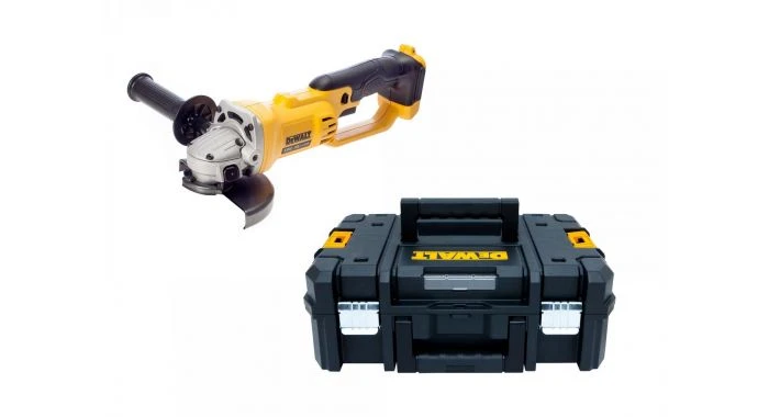 DeWalt DCG412M2 - Set Meuleuse D'angle Li-Ion 18V (2x Batterie 4.0Ah) Dans Mallette - 125mm - DCG412M2-QW 4 DeWalt DCG412M2 - Set Meuleuse D'angle Li-Ion 18V (2x Batterie 4.0Ah) Dans Mallette - 125mm - DCG412M2-QW – Image 2