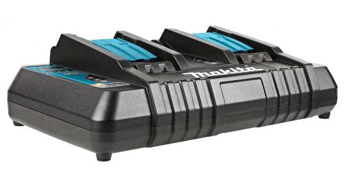 Makita DC18RD - Chargeur Rapide Double - 14,4 à 18 V Li-ion - 196933-6 5 Makita DC18RD - Chargeur Rapide Double - 14,4 à 18 V Li-ion - 196933-6 – Image 3