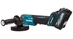Makita GA013GM201 Meuleuse D'angle Sans-fil - XGT 40V Max Li-ion - 2 Batteries 4,0 Ah - Mbox - 125 Mm