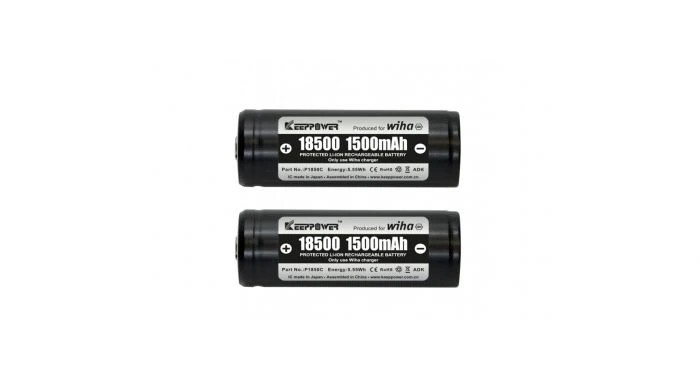 Wiha 41914 Jeu De Piles18500 Li-Ion 2 Pcs Dans Un Coffret - 41914 3 Wiha 41914 Jeu De Piles18500 Li-Ion 2 Pcs Dans Un Coffret - 41914