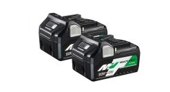HiKOKI BSL36A18 - Lot De 2 Batteries Li-Ion MultiVolt 36V - 2.5/5.0Ah (2pcs) - 373788